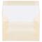 JAM Paper A1 Translucent Vellum Invitation Envelopes, 25ct.
